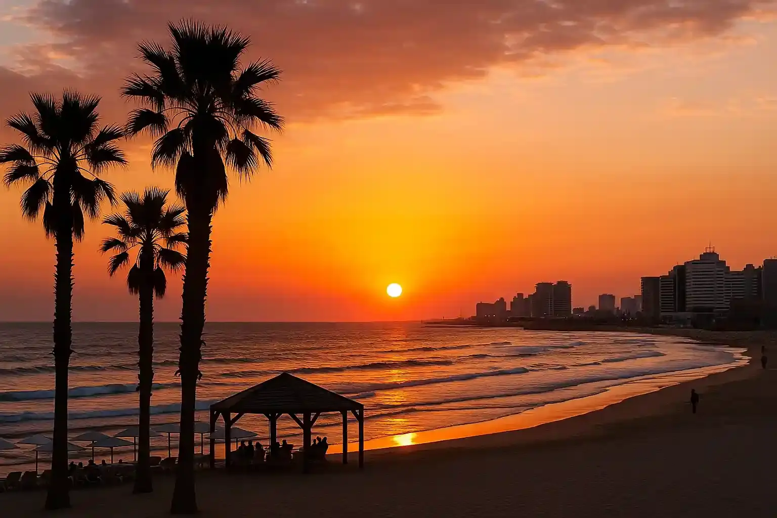 The Most Magical Sunsets in Tel Aviv - travel article | The O Pod Hotel Tel Aviv Blog